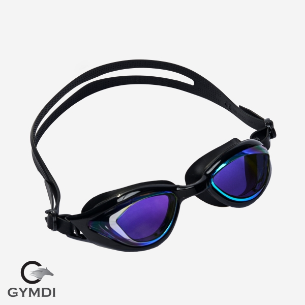 Kính bơi Gymdi tráng gương xanh