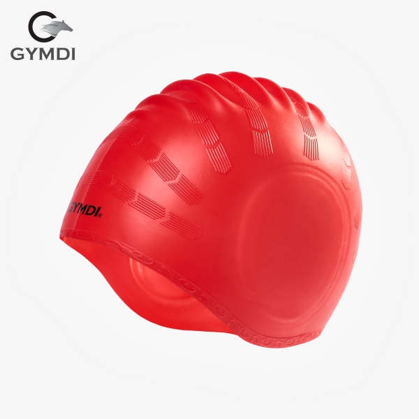 Mũ bơi Gymdi che tai đỏ