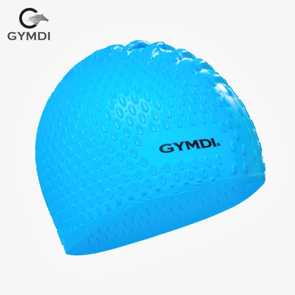 Mũ bơi Gymdi xanh hạt dài