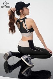 Bộ tập thể thao áo bra phối lưới