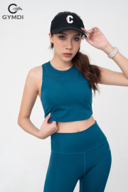Bộ tập thể thao xanh lý