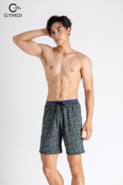 Quần đi biển da beo xanh