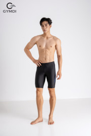 Quần bơi nam cao cấp đen phối xanh