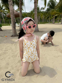 Bộ liền bé gái vàng