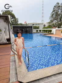 Bộ liền bé gái vàng