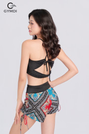 Bikini cạp cao áo yếm quần đùi