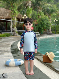Bộ rời bé trai xanh dương