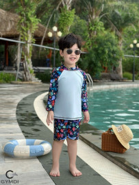 Bộ rời bé trai xanh dương