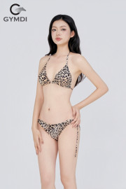 Bikini cạp thấp da beo