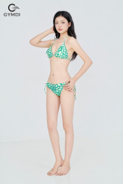 Bikini cạp thấp xanh lưới