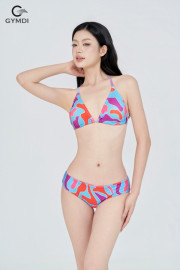 Bikini cạp thấp sắc màu