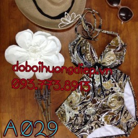 Bikini họa tiết sóng
