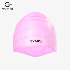 Mũ bơi Gymdi che tai hồng nhạt