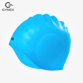 Mũ bơi Gymdi che tai xanh nhạt