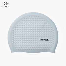 Mũ bơi Gymdi xám hạt tròn