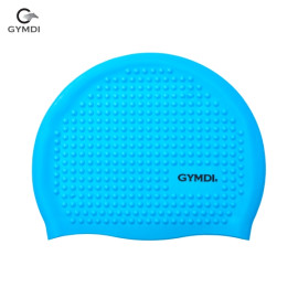 Mũ bơi Gymdi xanh hạt tròn