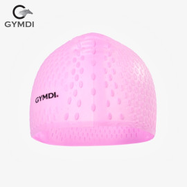 Mũ bơi Gymdi hồng hạt dài