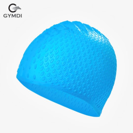 Mũ bơi Gymdi xanh hạt dài